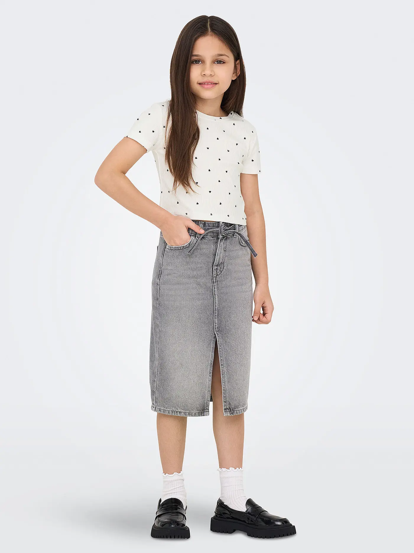 ONLY | Mädchen T-Shirt | weiss